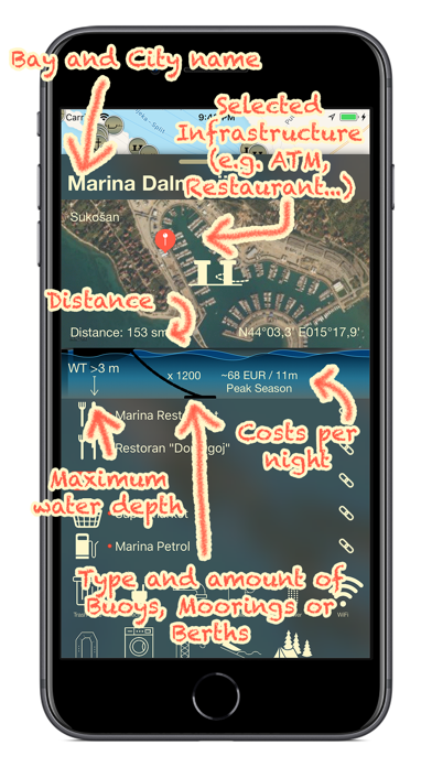 Harbor finder Croatia&Adriatic Screenshot
