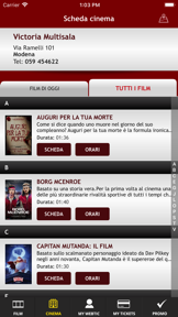 Webtic Victoria Cinema screenshot