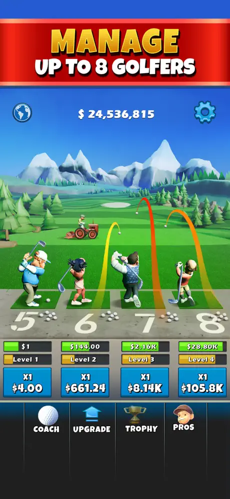 Idle Golf Tycoon