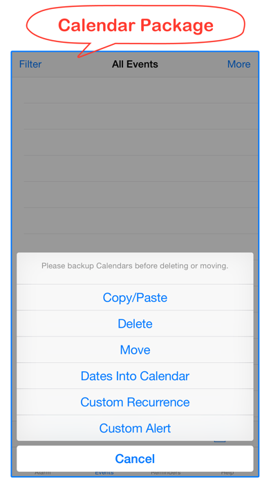 How to cancel & delete Calendar & Reminder Alarm Helper from iphone & ipad 4