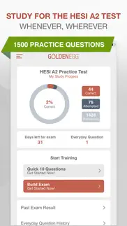 hesi a2 practice test pro iphone screenshot 1