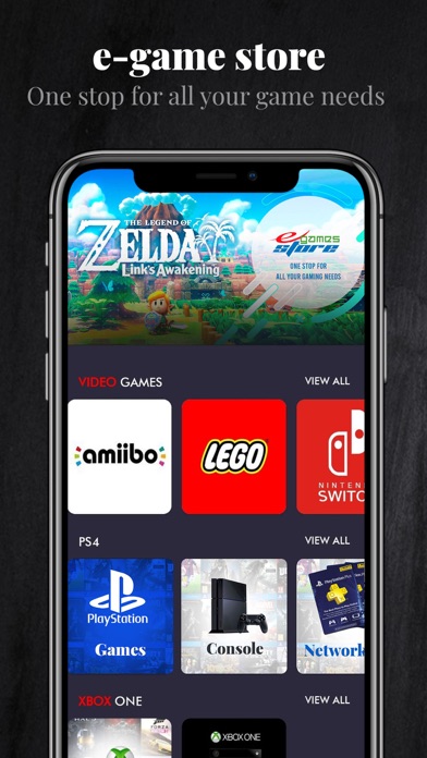 E-Games Store Screenshot