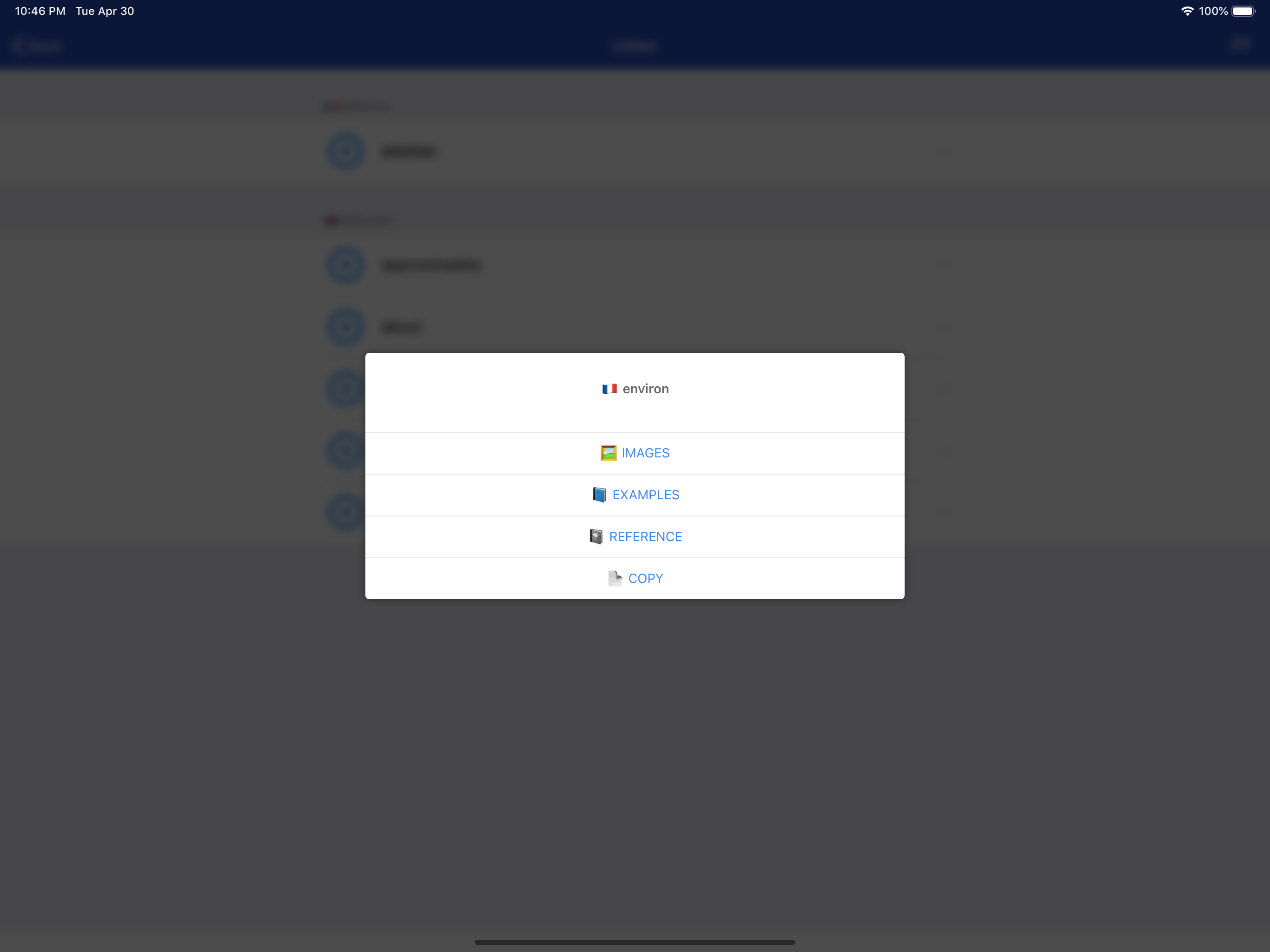 French Dictionary - offline