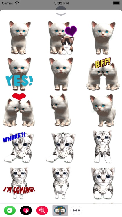 Cat Emoji Sticker Collection