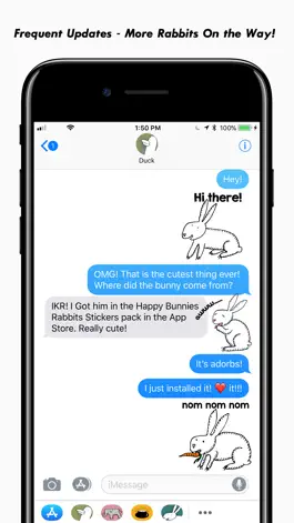 Game screenshot Happy Rabbits Stickers mod apk