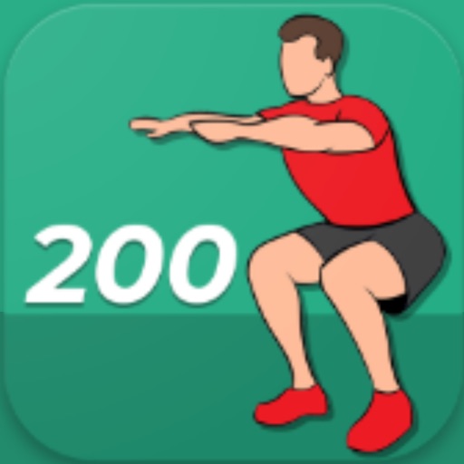 200 Squats Workout Challenge