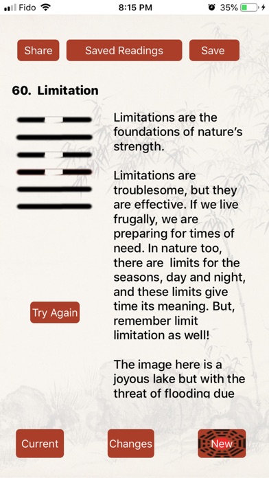 Oracle I Ching Screenshot