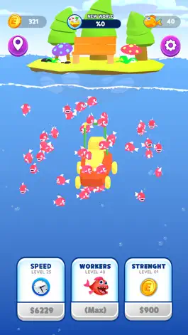 Game screenshot Idle Fish Colony mod apk