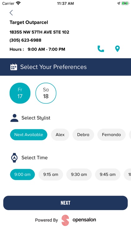 Supercuts Hair Salon Check-in