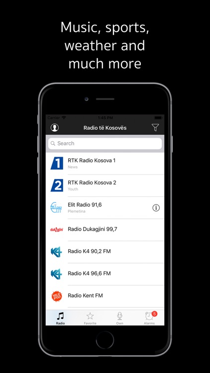 Radio të Kosovës: радио Косова screenshot-3