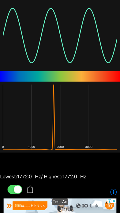 Sound Oscilloscope -オシロスコープのおすすめ画像3