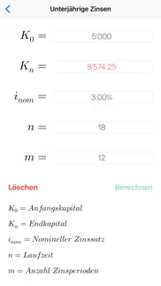 fincalcpro finanzrechner iphone bildschirmfoto 4