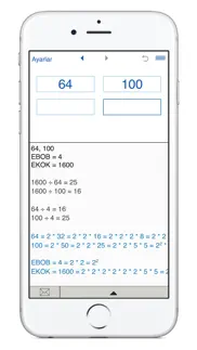 ebob ve ekok hesaplama iphone resimleri 2