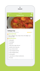 Easy Veggie-healthy recipes screenshot