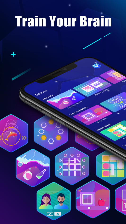 #1. BrainElite-Brain Training Game (iOS) 来自: 上海传影科技有限公司
