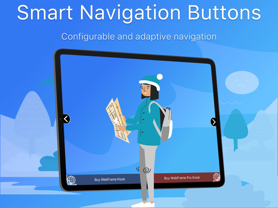 WebFrame Basic Kiosk iPad screenshot 6 - Business app