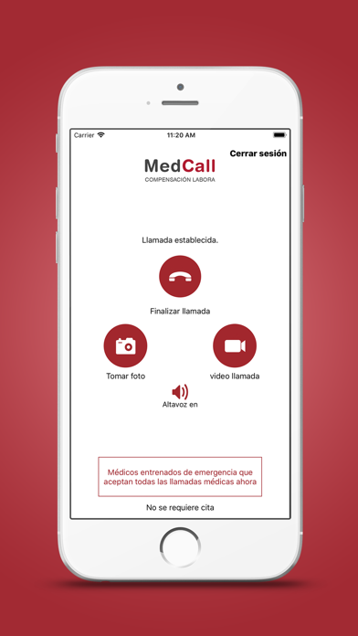 MedCallWorkComp - Español screenshot 2