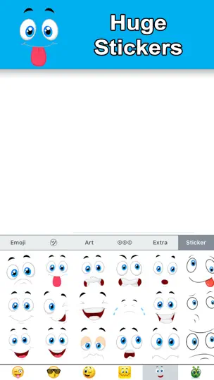 Capture d'écran de New Emoji - Emoticon Smileys sur iPhone 7