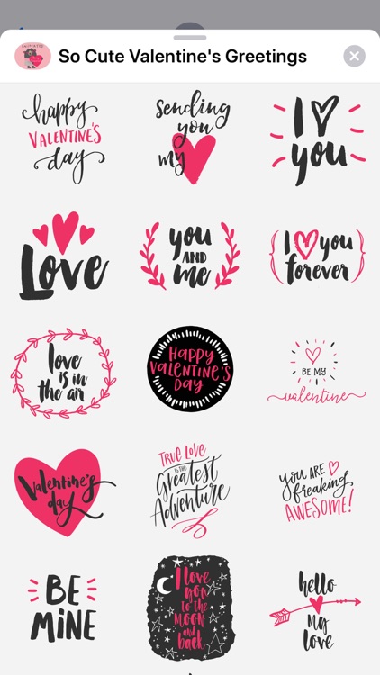 So Cute Valentine's Greetings