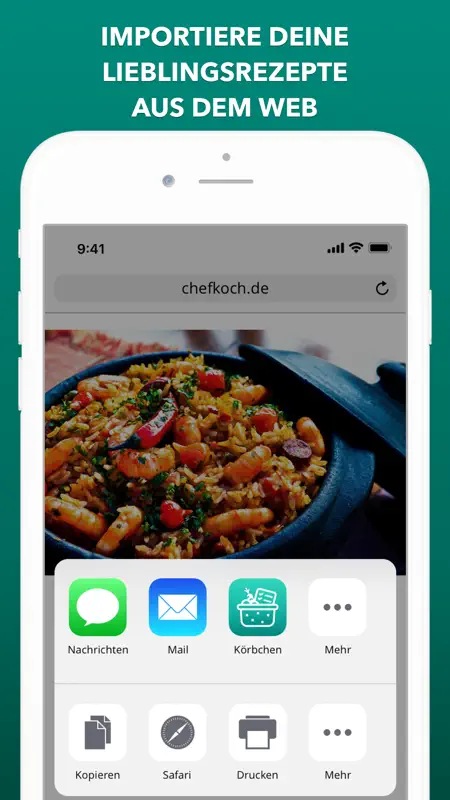 körbchen | Rezeptverwaltung screenshot 3 of 6