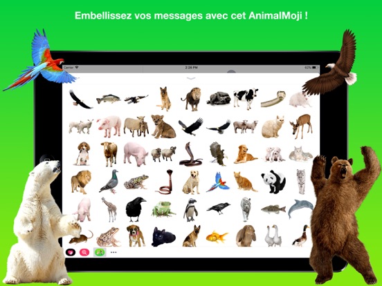 Screenshot #4 pour AnimalMoji Stickers