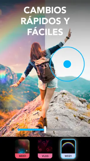 Captura de pantalla de Lightleap De Lightricks en iPhone 6