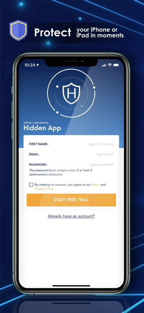 HiddenApp, Background Locator