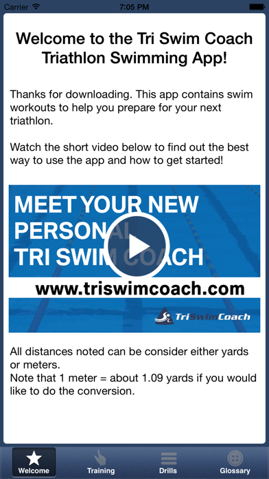 Tri Swim Coach Screenshot