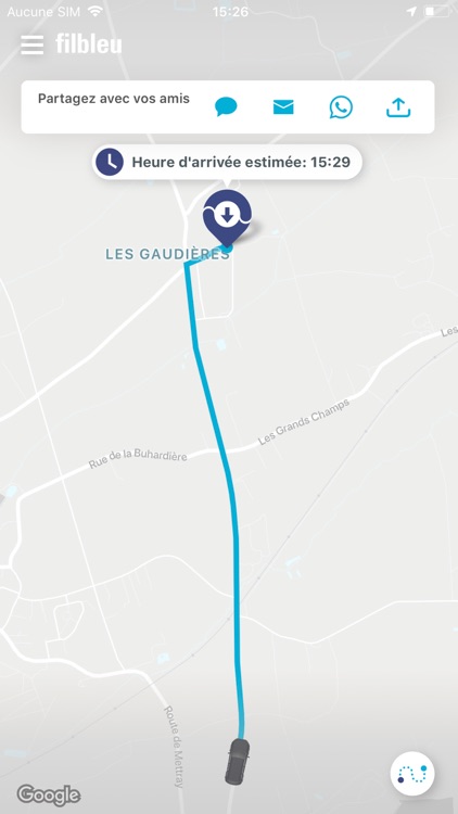 Fil Bleu Résabus screenshot-5