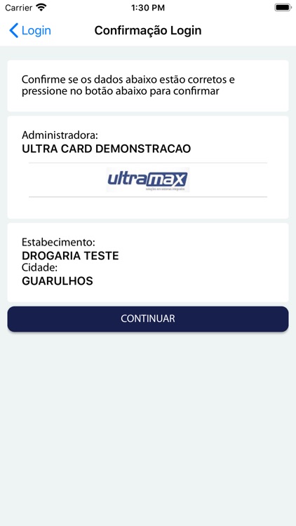 UltraCard Prestador de Serviço