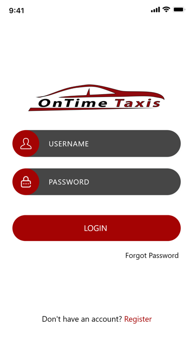 Screenshot #1 pour OnTime Taxis