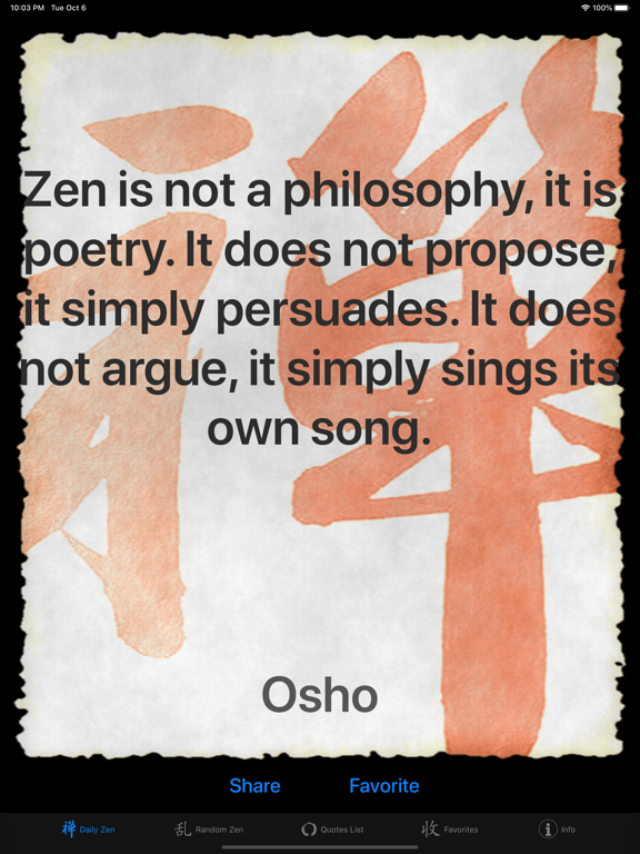 Screenshot #1 for Zen Wisdom