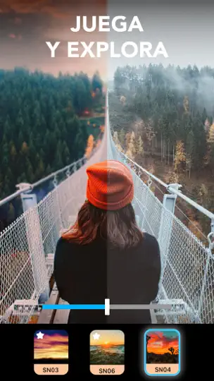 Captura de pantalla de Lightleap De Lightricks en iPhone 8