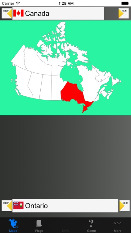 North America Country's States