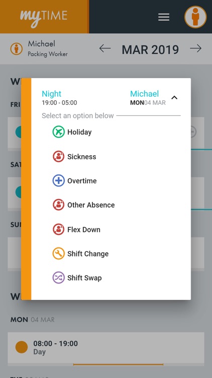 myTIME WORKSuite screenshot-5