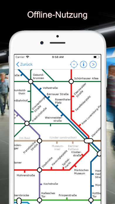 Screenshot #2 pour Métro DE - Berlin, Munich