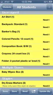 How to cancel & delete school supply list 3