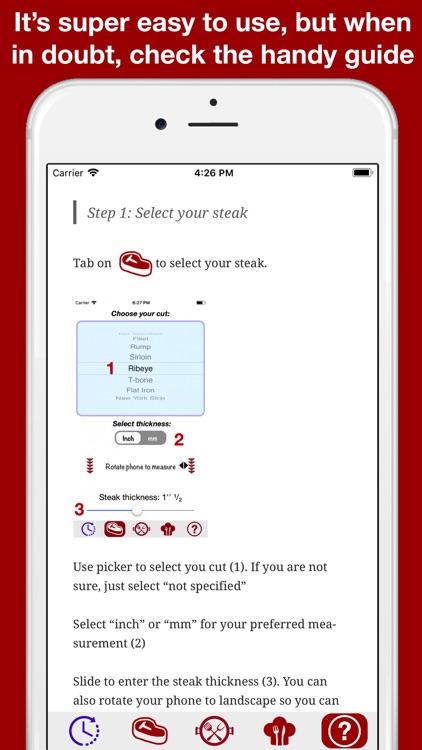 Perfect steak timer pro screenshot-6