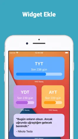 Game screenshot YKS Sayaç ve Widget apk