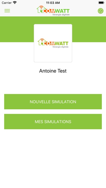 Simulateur Comwatt