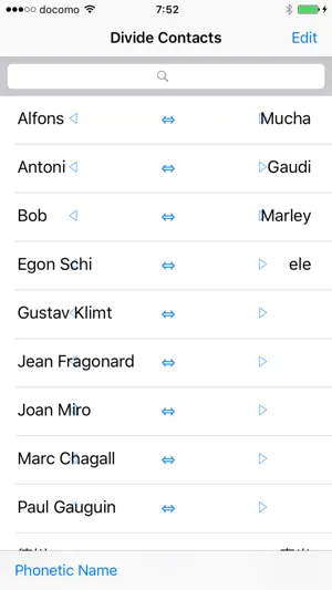 Divide Contacts - Divide It! screenshot 2
