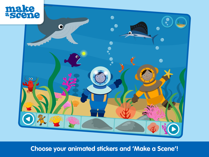 Make A Scene Under The Sea