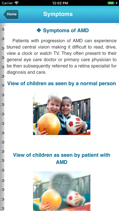 AMD_eye iPhone screenshot 4 - Medical app