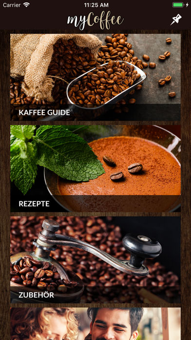 Screenshot #1 pour myCoffee Guide
