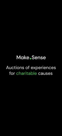 Game screenshot MakeSense: charity auctions mod apk