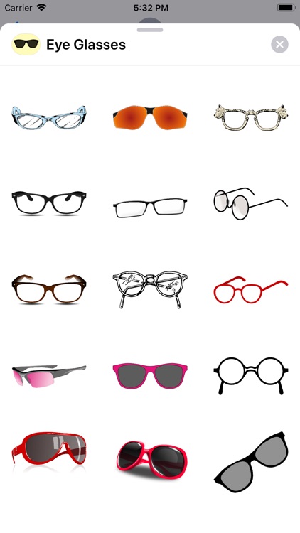 Eye Glass Stickers