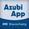 Mit der neuen kostenlosen AzubiApp der IHK Braunschweig erhalten Auszubildende in den kaufmännischen und gewerblich-technischen Berufen jederzeit die aktuellsten Informationen, Beispiel und gesetzliche Grundlagen zu rechtlichen und organisatorischen Fragen bei der Ausbildung