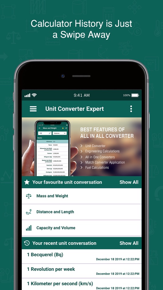#4. Unit Converter Expert (iOS) 게시자: Netclues Inc