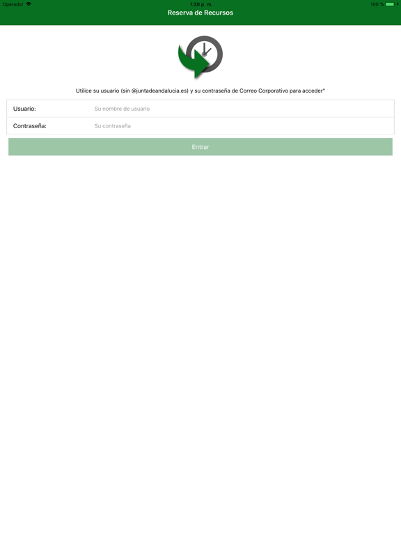 Screenshot #4 pour Reserva de Recursos