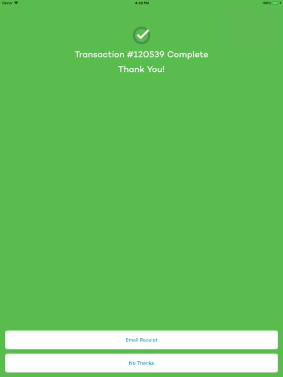 PayJunction iPad screenshot 3 - Business app